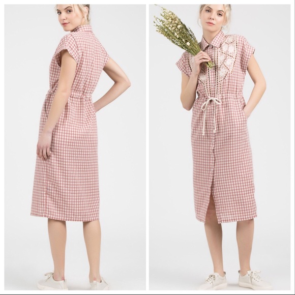 POL Polly Farms Pink Gingham Dress - Picture 2 of 9